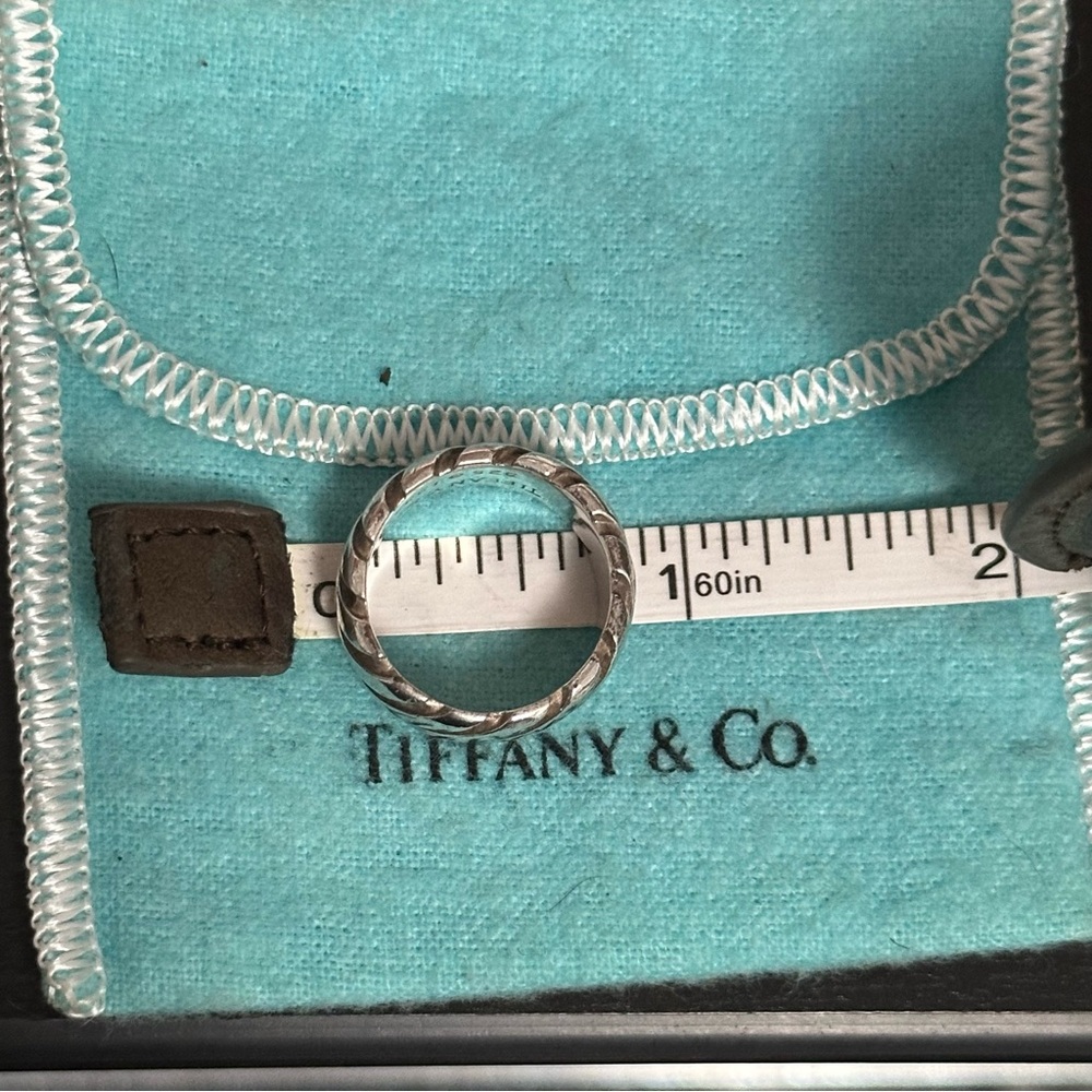 TIFFANY ATLAS GROOVE RING - Picture 4 of 5